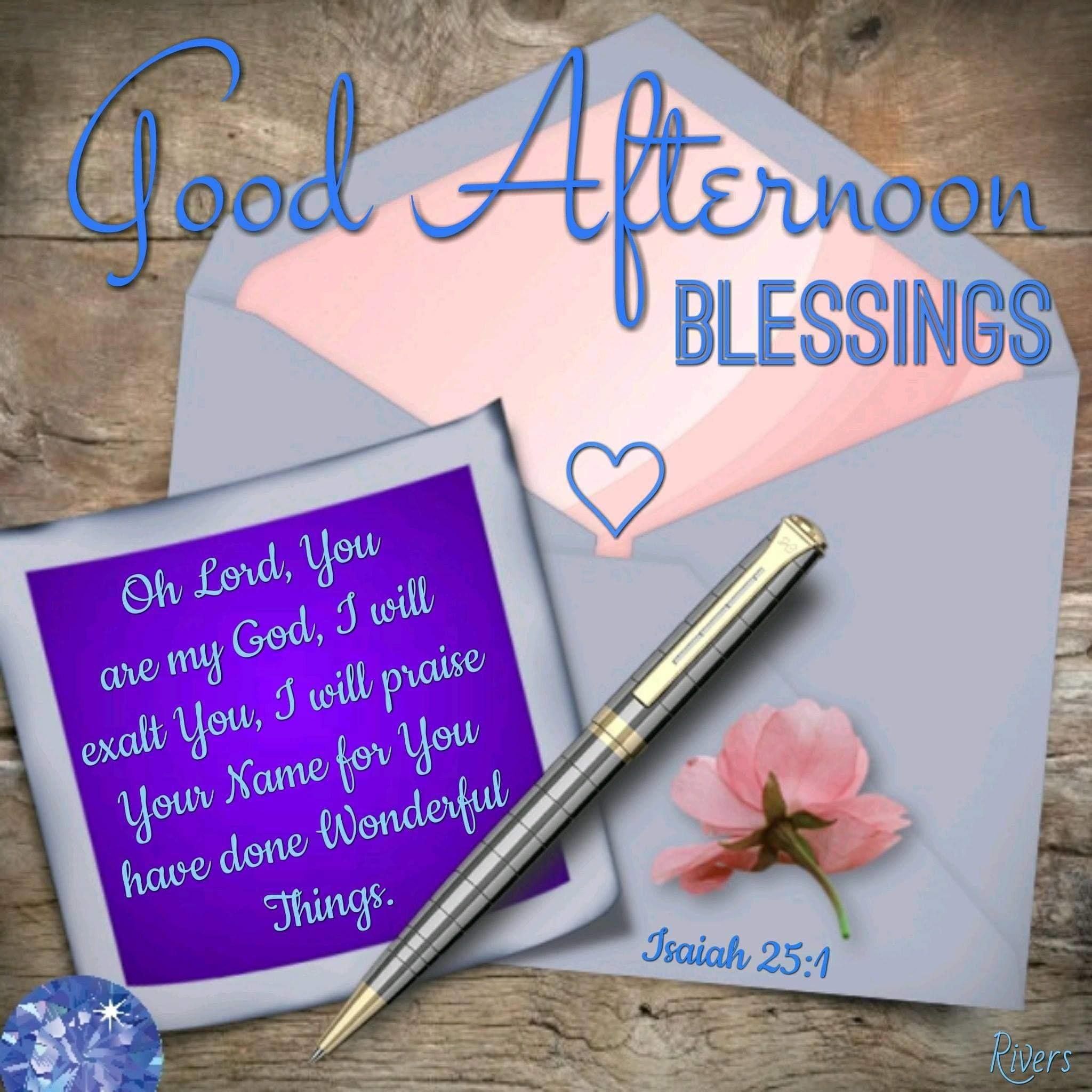 Good Afternoon Blessings